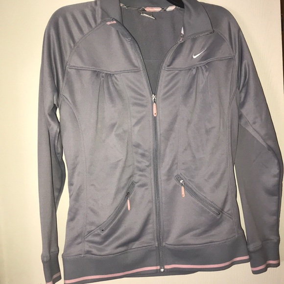 baby pink nike jacket
